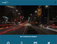 Tablet Screenshot of new-plymouth.bluebubbletaxi.co.nz